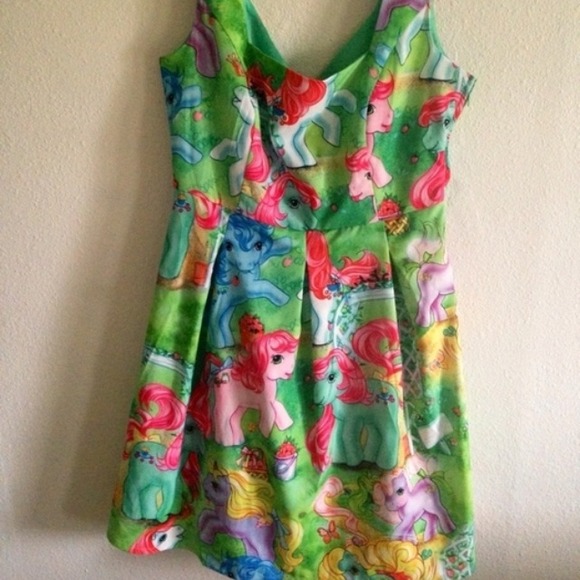 ❌SOLD ON VINTED APP❌ My Little Pony Skater Dress