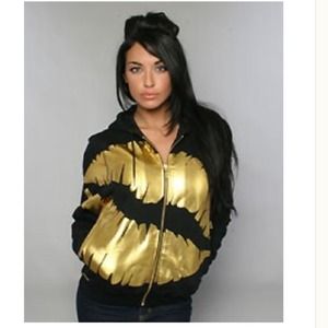 MTTM Kiss Print hoodie