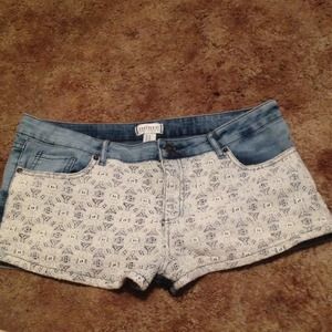 Forever 21 Lace Shorts