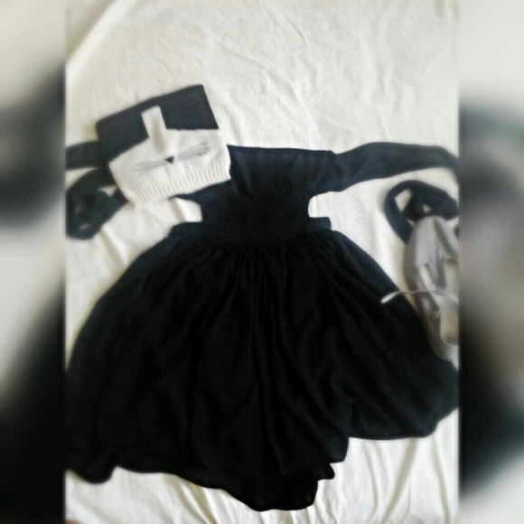 Black brandy dress