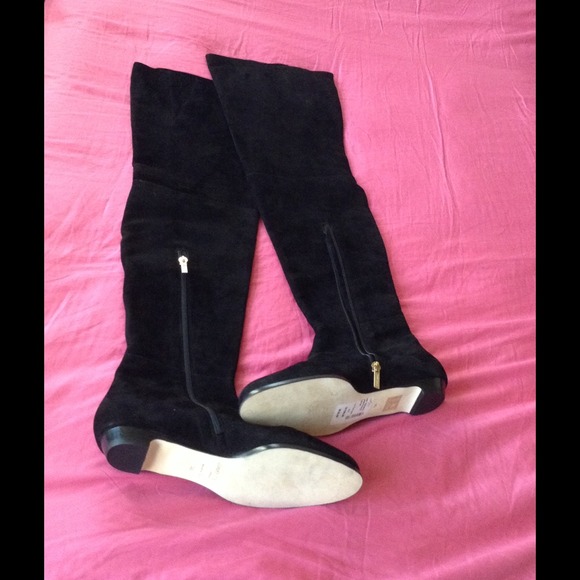 $$sold$$$$$$JIMMY CHOO suede over the knee boots