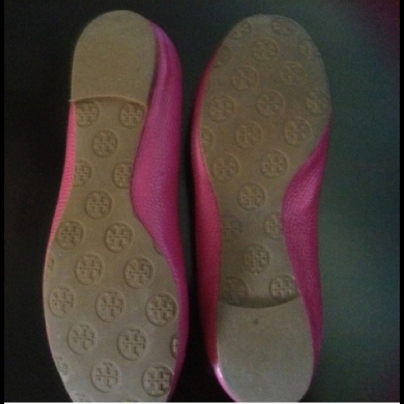 SOLD on Tradesy! Tory Burch Reva Flats HTF PINK - Picture 3 of 4
