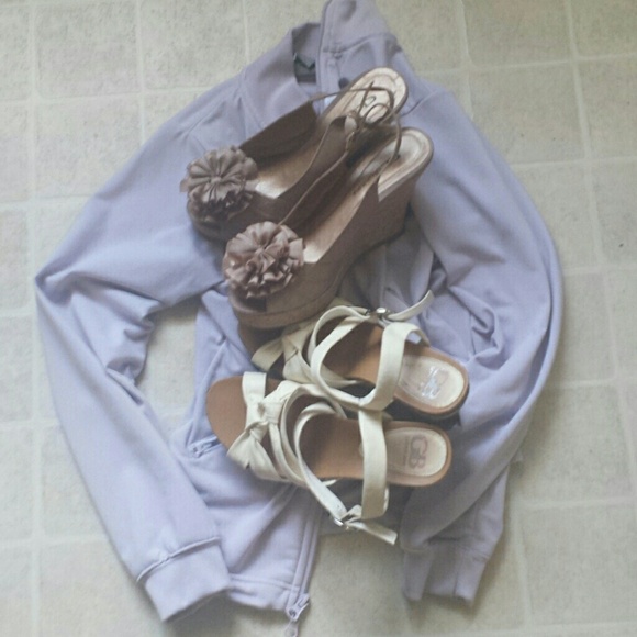 Sandals and jacket