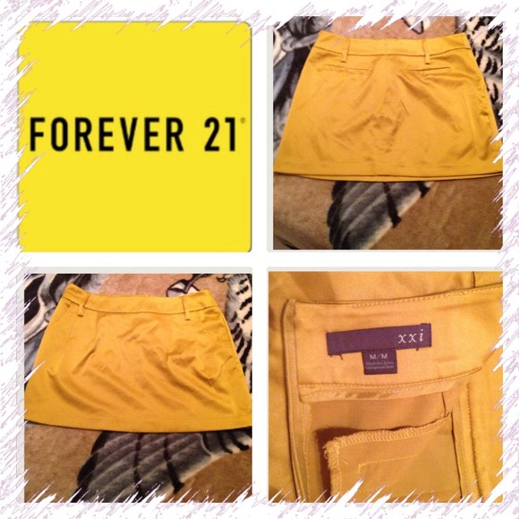 Gold Mimi skirt