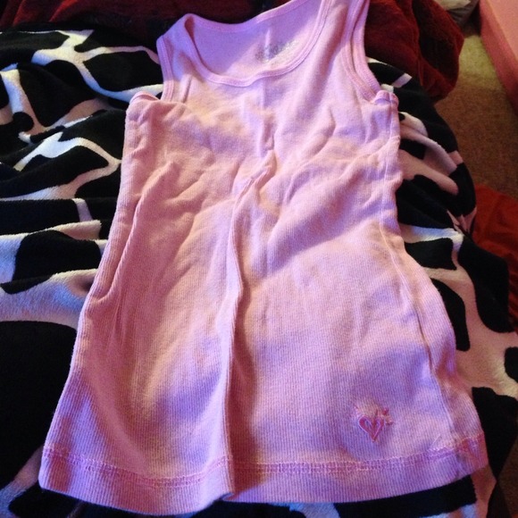 Pink tank top