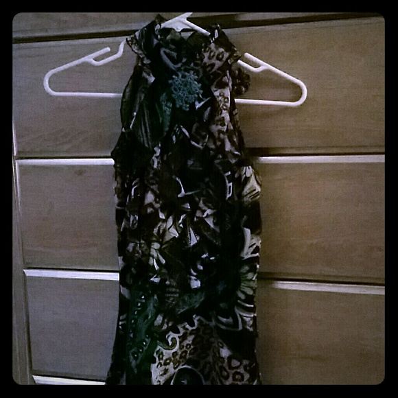 XOXO Ruffled Halter Top