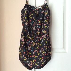 Adorable light floral romper