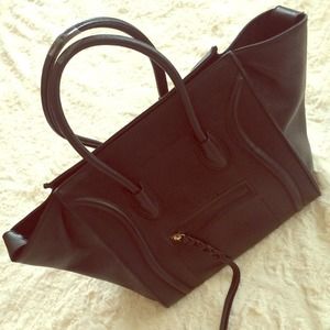 Leather tote - Celine look for less
