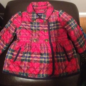 12 mo girls Ralph Lauren quilted jacket