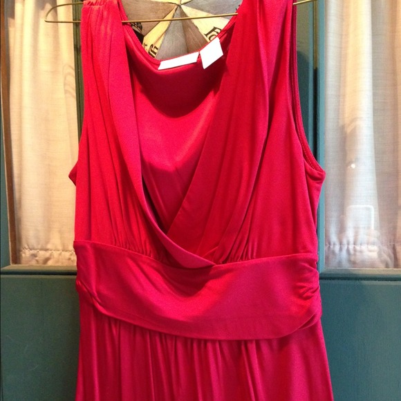 Red tank shell 100% rayon