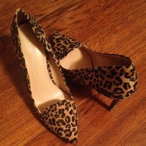 Lauren Conrad JACE LEOPARD heels