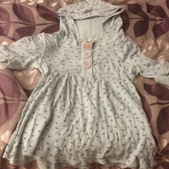 Arizona Baby blue bird printed hoody