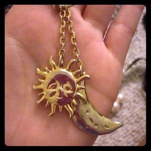 sun and moon necklace