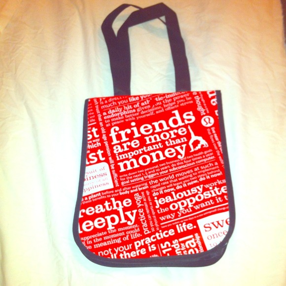 Red tote bag!!