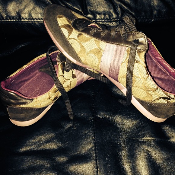 Joss sz 9 Coach sneakerd. Worn twice.