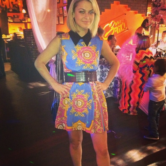 Beautiful abstract patterned dress size small