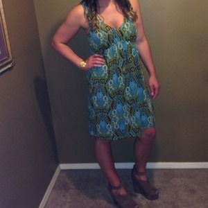 Aztec-like summer dress