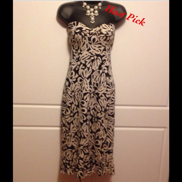 Diane von Furstenberg Dresses & Skirts - DVF Silk Strapless Dress 🎉HP🎉