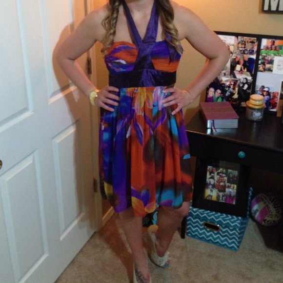 Fun summer halter dress