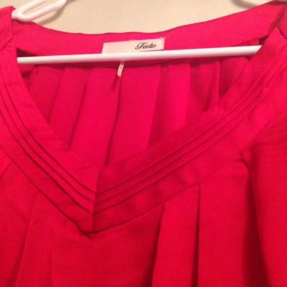 Tops - Red flowy blouse Tops - Red flowy blouse