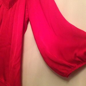 Tops - Red flowy blouse Tops - Red flowy blouse