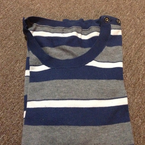 Old Navy striped sweater.