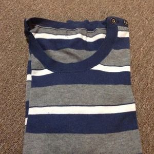 Old Navy striped sweater.