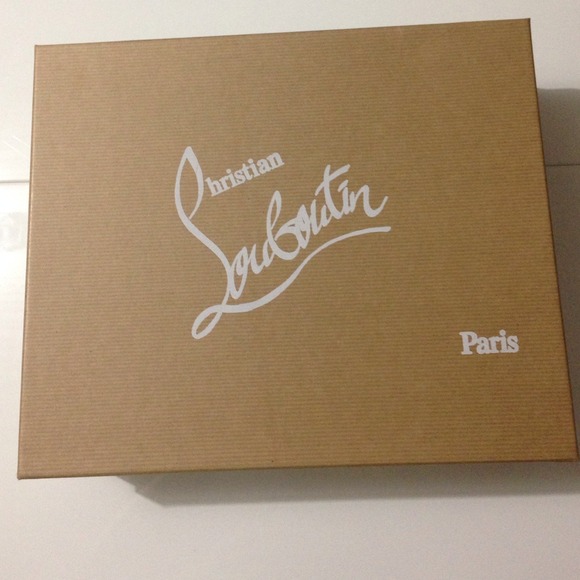 HOLD!! 😉 Louboutin Shoe Box
