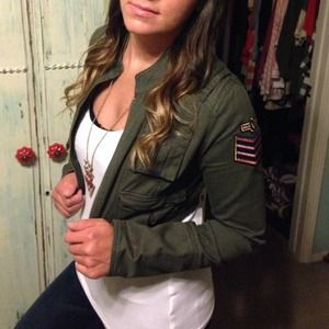 Cropped Army jacket