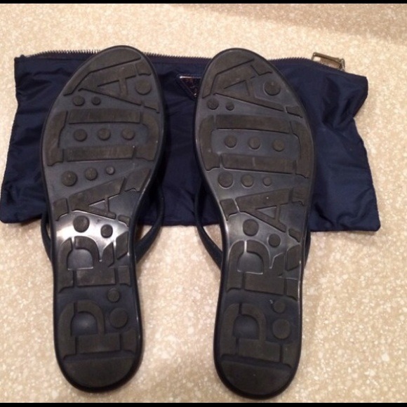 Just in time for Summer!! Prada Sandals - Picture 2 of 2