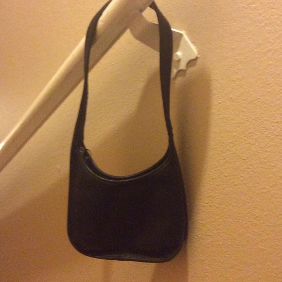 Authentic Coach Small Black Hobo Purse - Picture 1 of 3