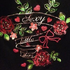 Sexy Little Thing embroidered cardigan
