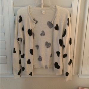 BUNDLED: Knit Hearts Cardigan