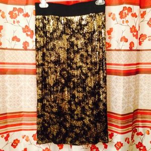 Brand new sequin pencil skirt!!