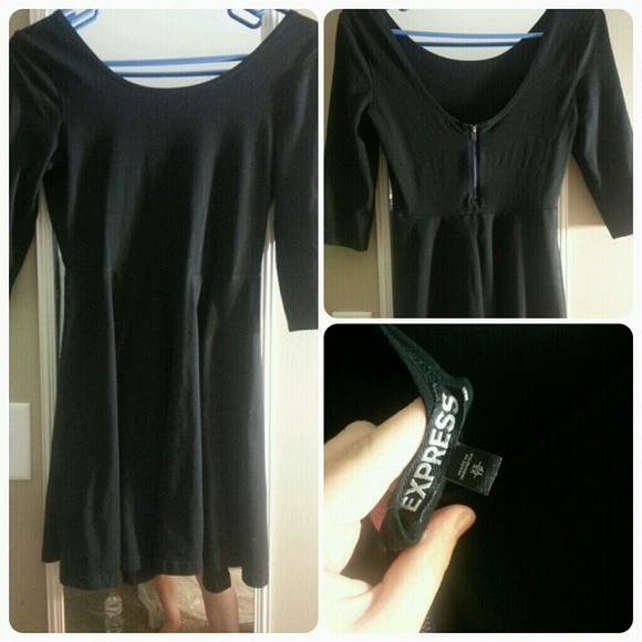 Black skater Express dress!