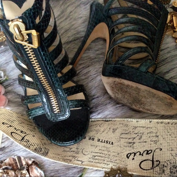 Jimmy Choo Strappy Sandals 37 - Picture 3 of 4