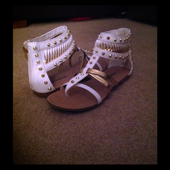 Studded sandals.. (New)