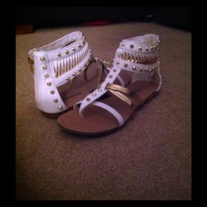 Studded sandals.. (New)