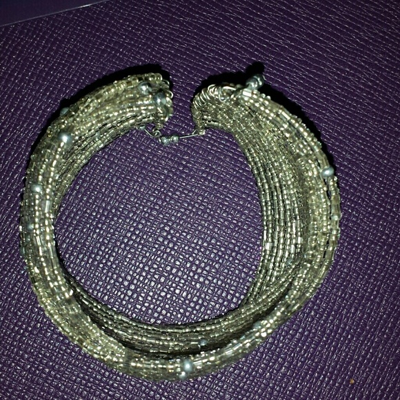 Sparkling bangle/cuff bracelet - Picture 3 of 3