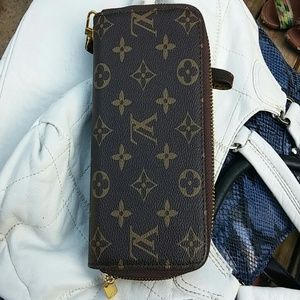 Pretty brown wristlet