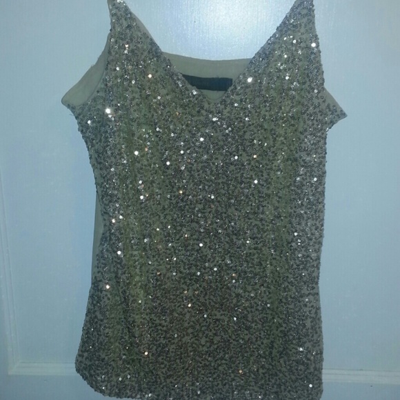 The Limited Gold Sparkling tank