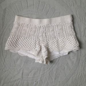 Crochet Mini Shorts