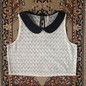 Free People Lace Crop