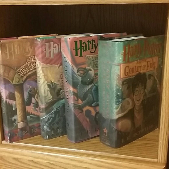 Harry Potter books 1-4