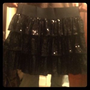 Sequin skirt