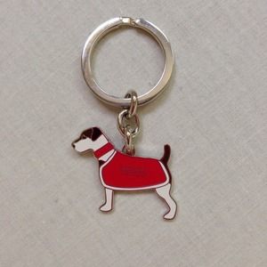 💯authentic COACH keychain key fob