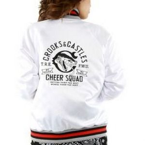 NWT Crooks & Castles cheer squad jacket