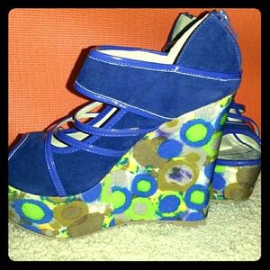 RETRO Platform Wedges