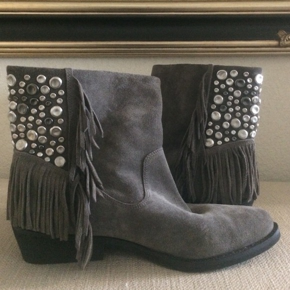 Grey Suede Boots. REDUCED!!!