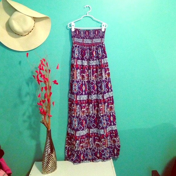 Tribal Print Maxi